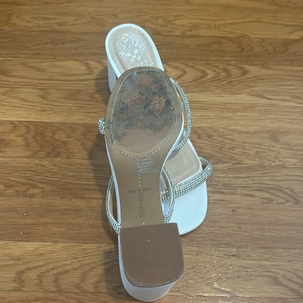 Vince camuto white block heel sandal - Picture 3 of 3